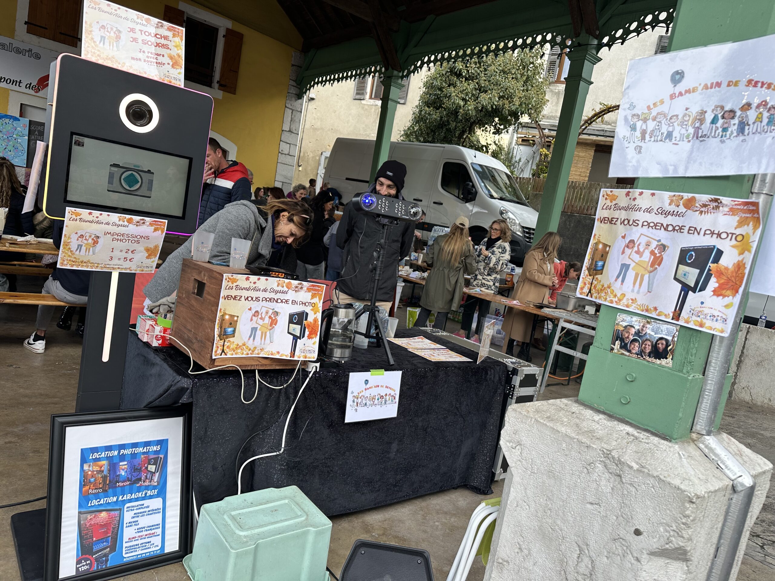 Photomaton pour la St Martin